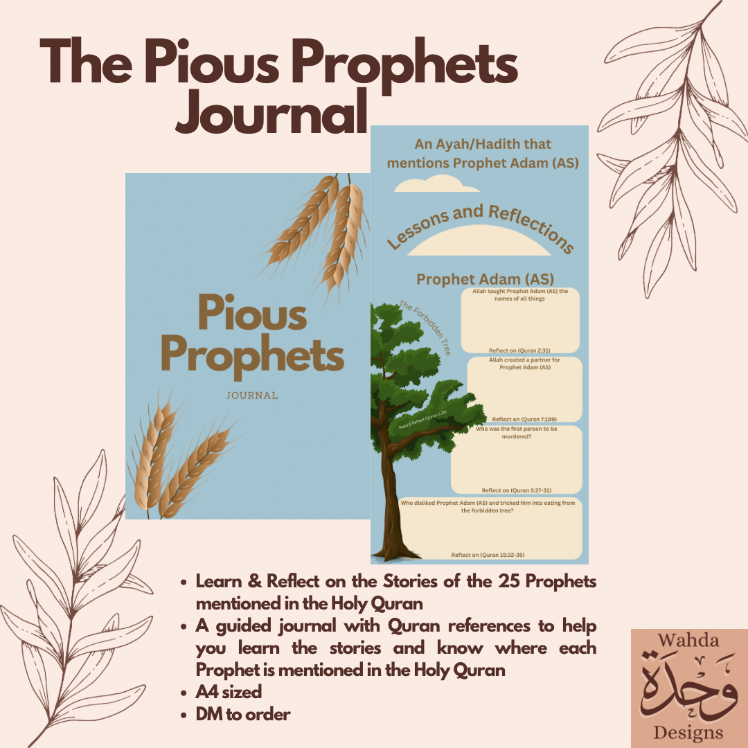 Pious Prophets Journal